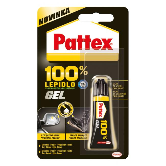 Pattex lepidlo 100% gél 8g