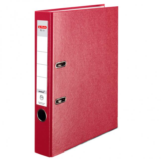 [HL001520] Lever filer Herlitz Q.file 5cm burgundy