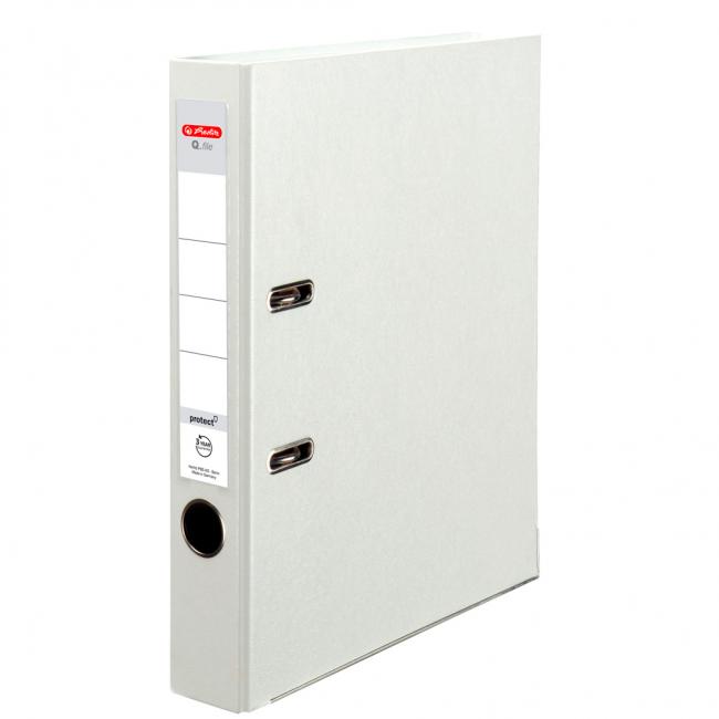 Lever filer Herlitz Q.file 5cm white