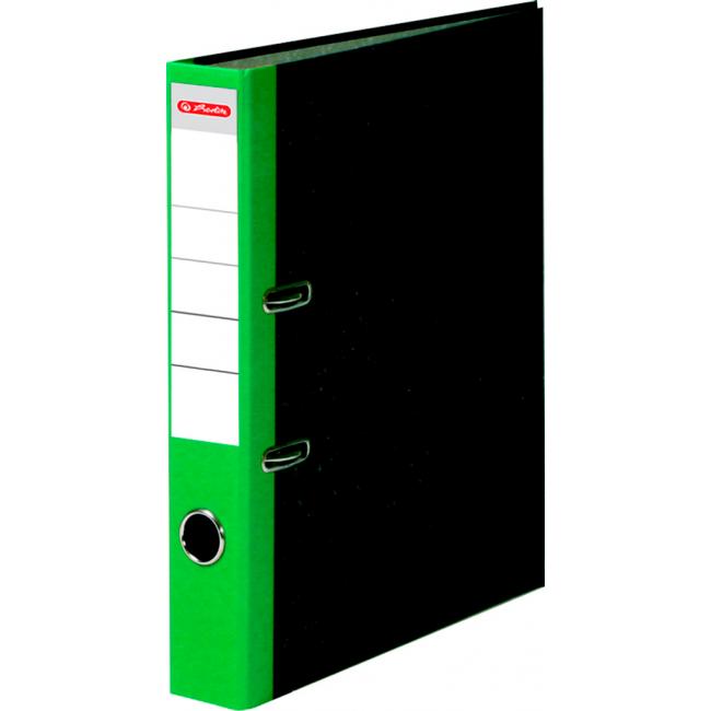 Lever filer Herlitz Marble 5cm green