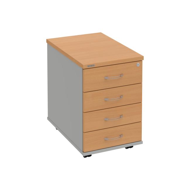 [ON246228] Kontajner Hobis, 40x60x60 cm, buk/sivý