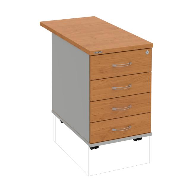 [ON248120] Hobis container, 40x60x80 cm, alder/grey