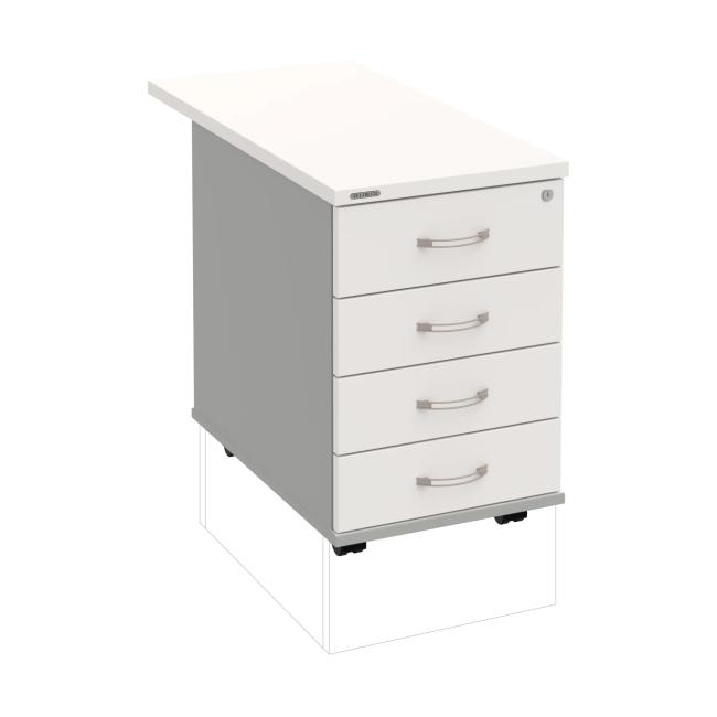 [ON248198] Hobis container, 40x60x80 cm, white/grey