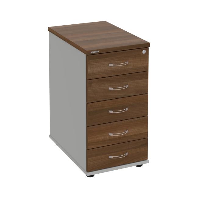 [ON256178] Kontajner Hobis, 40x75,5x60 cm, orech/sivý