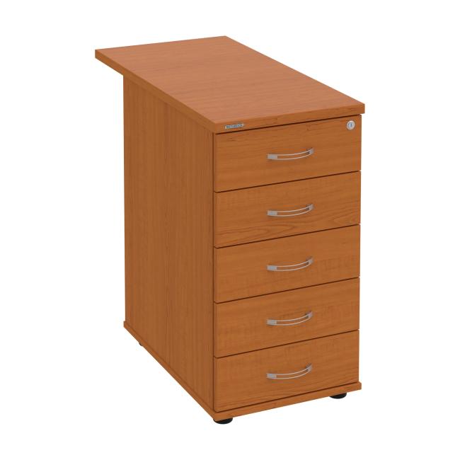 Hobis container, 40x75.5x80 cm, cherry/cherry