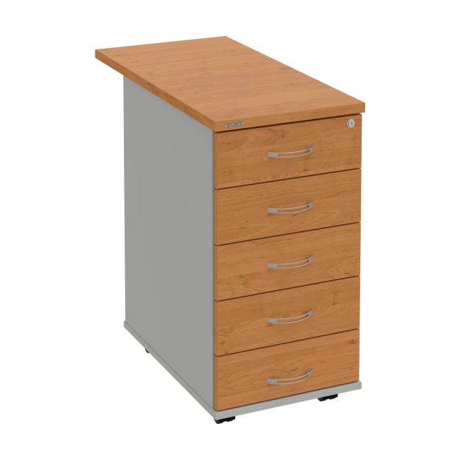 Hobis container, 40x75.5x80 cm, alder/grey