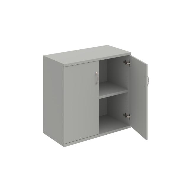 Strong shelf cabinet, 80x76.8x40 cm, gray/grey