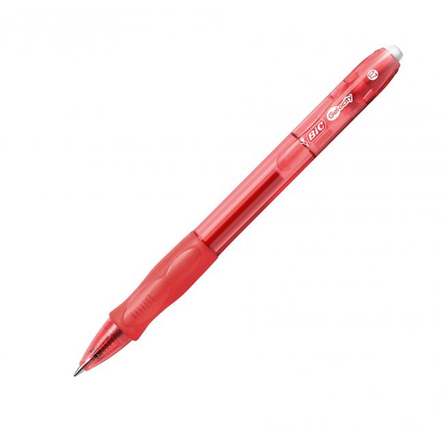 [BC829159] Gel roller BIC Gelocity red