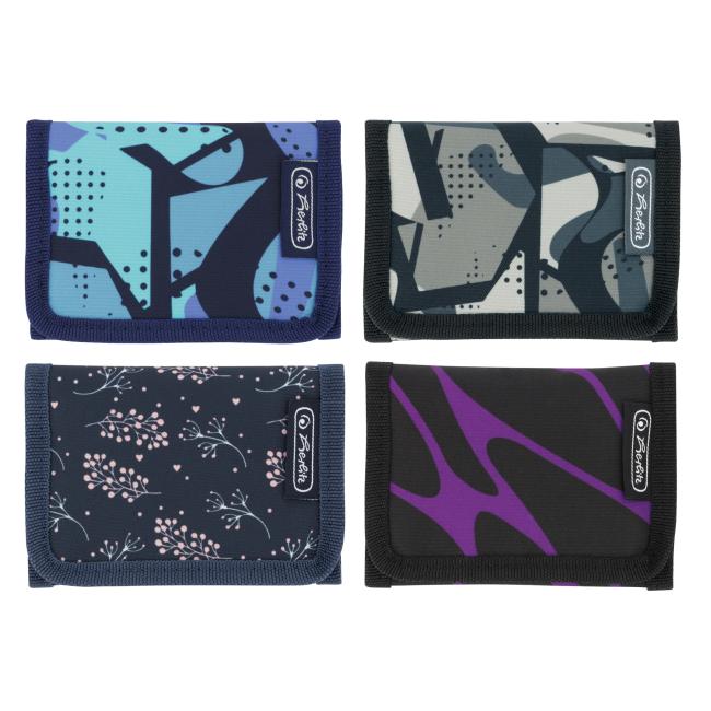 [HL046539] Wallet Herlitz Girls and Boys, mix of motifs, 4 pcs