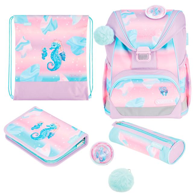 [HL048960] School bag Herlitz UltraLight+Seahorse, set