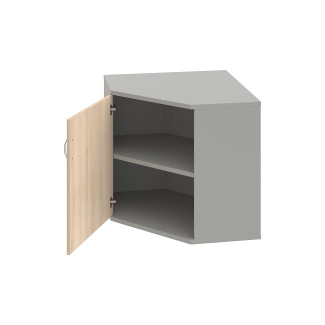 Shelving cabinet Strong L, 80x76.8x40 cm, agate/grey