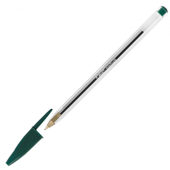 [BC875976] Ballpoint pen BIC Cristal M green