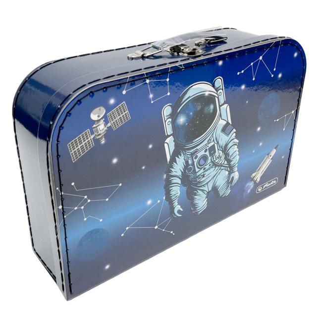 [HL075474] Children's suitcase Herlitz 35 cm, Cosmonaut