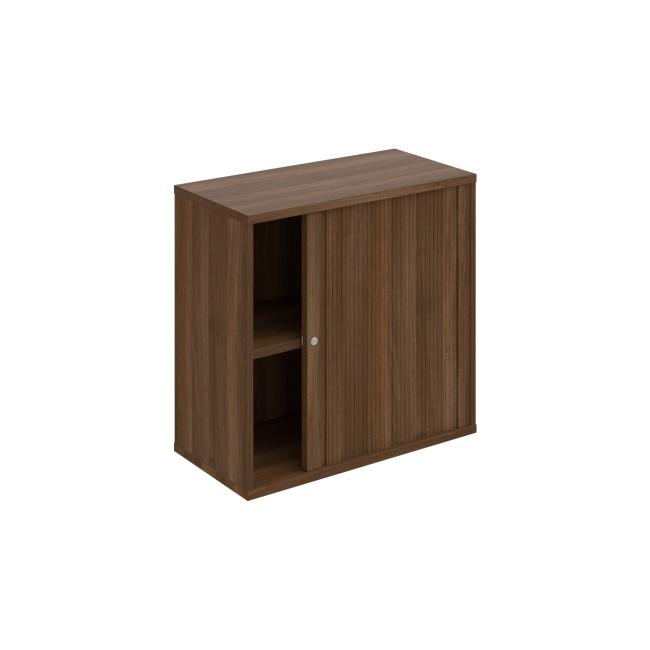 Strong shelf cabinet, 80x76.8x40 cm, walnut/walnut