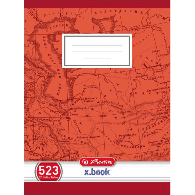 [HL078045] Notebook Herlitz 523, A5, lined, 70g/m2