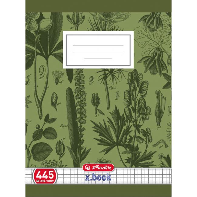 [HL078177] Notebook Herlitz 445, A4, square, 70g/m2