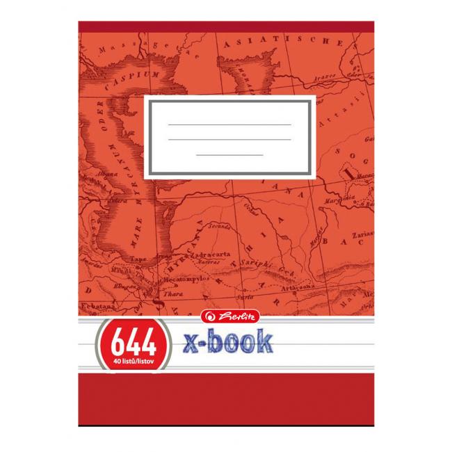 [HL078227] Notebook Herlitz 644, A6, lined, 70g/m2