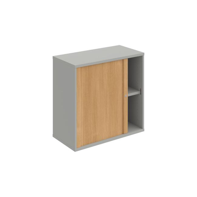 Strong shelf cabinet, 80x76.8x40 cm, oak/grey