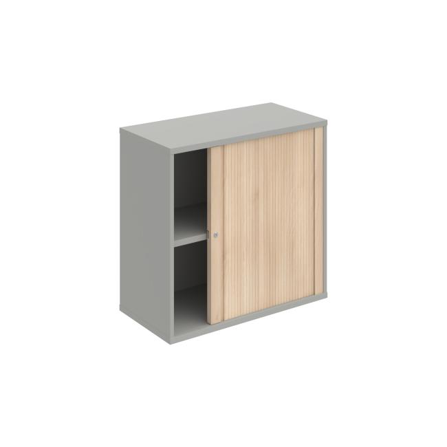 Strong shelf cabinet, 80x76.8x40 cm, agate/grey