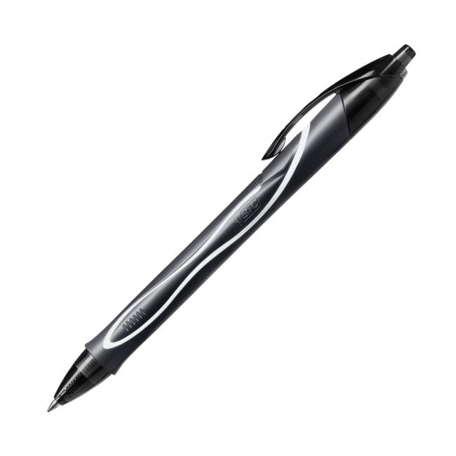 [BC949873] Gel pen Bic Gelocity Quick Dry black