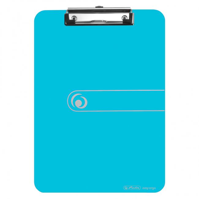Writing pad A4 Herlitz Easy Orga transparent blue