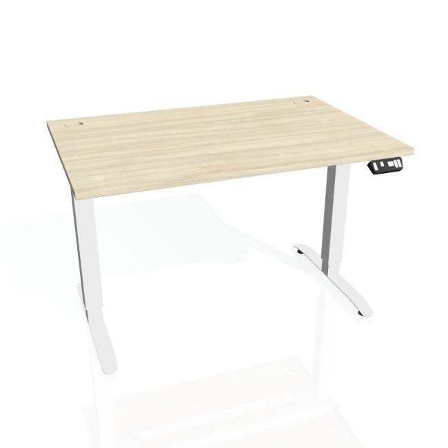 [ON316114] Motion desk, PO, 3S, 160x61-128x80 cm, agate/white