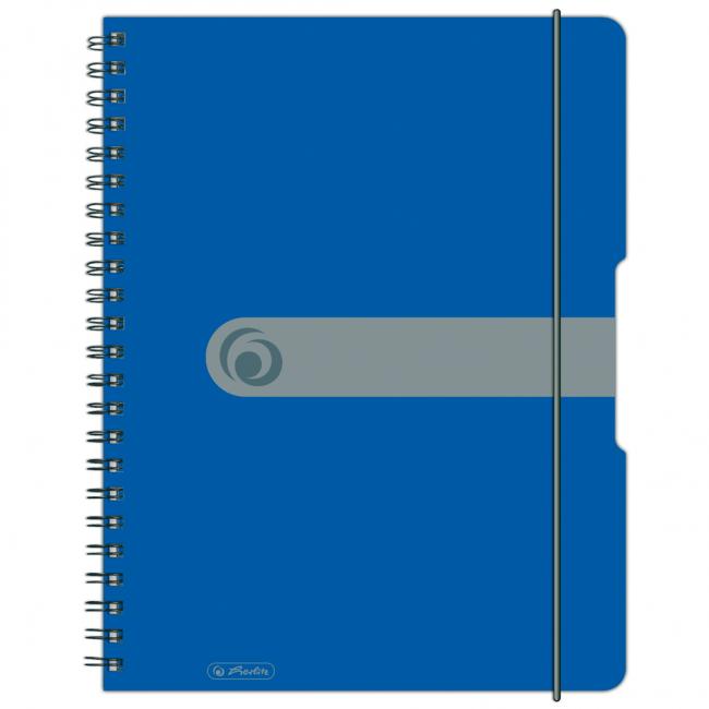 [HL293065] Square notepad Herlitz Easy Orga A4 80 sheets blue