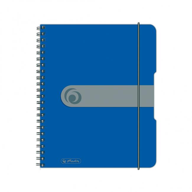 [HL293750] Square notepad Herlitz Easy Orga A5 80 sheets blue