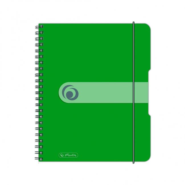 [HL293784] Square notepad Herlitz Easy Orga A5 80 sheets apple green