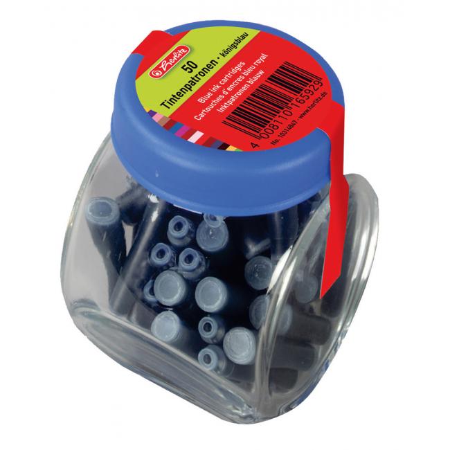 [HL314847] Herlitz blue baubles in a box of 50 pcs