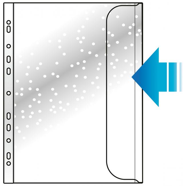 Eurocover A4 matte with flap 50mic 10 pcs
