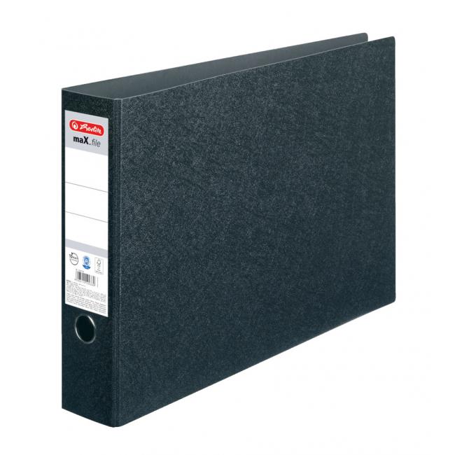 Lever binder Herlitz maX.file A3 7.5 cm wide black