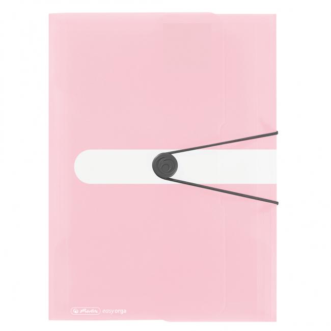 Plastic packaging with Herlitz rose rubber band