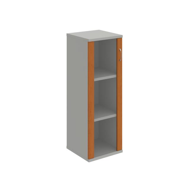 Shelf cabinet Strong L, 40x115.2x40 cm, alder/grey