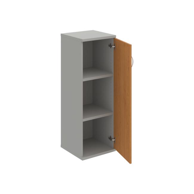 Shelving cabinet Strong P, 40x115.2x40 cm, alder/grey