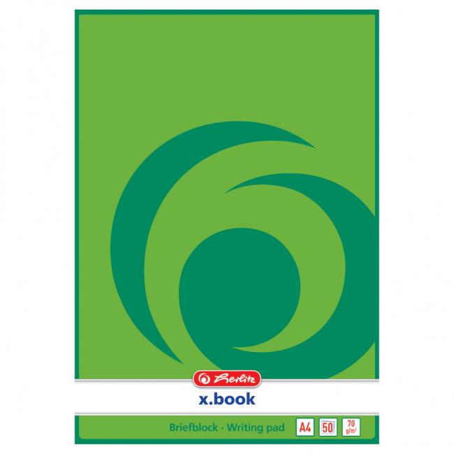 Notepad clean Herlitz A4 50 sheets