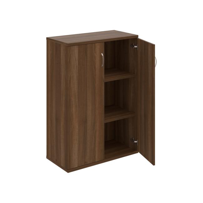 Strong shelf cabinet, 80x115.2x40 cm, walnut/walnut