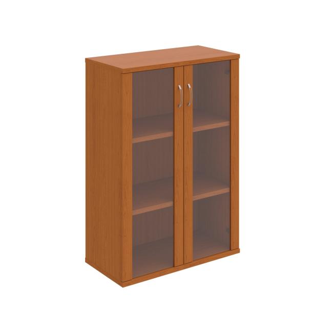Strong shelf cabinet, 80x115.2x40 cm, cherry/cherry
