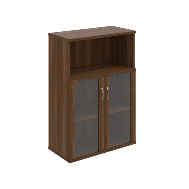 Strong shelf cabinet, 80x115.2x40 cm, walnut/walnut