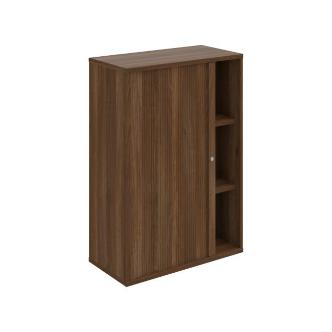 Shelf cabinet Strong L, 80x115.2x40 cm, walnut/walnut