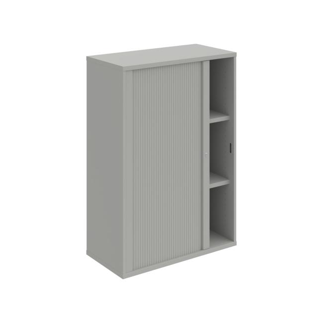 Shelving cabinet Strong L, 80x115.2x40 cm, gray/grey