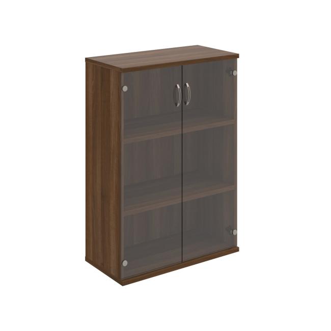 Strong shelf cabinet, 80x115.2x40 cm, walnut