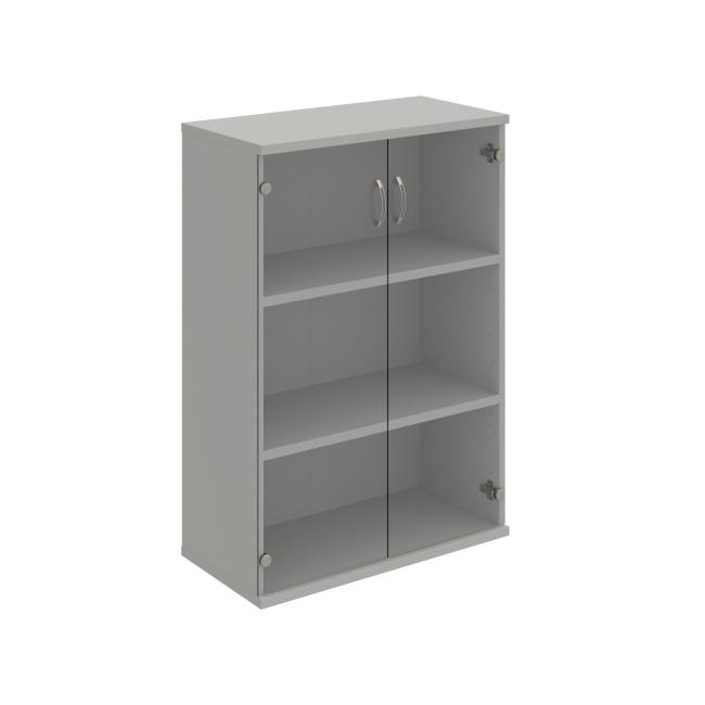 Strong shelf cabinet, 80x115.2x40 cm, gray