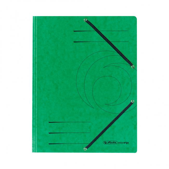 Herlitz green foam cover with rubber band