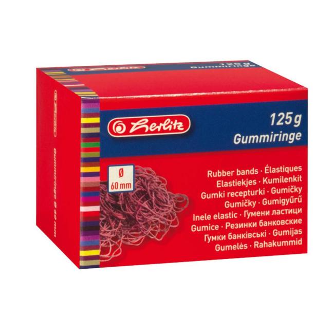 [HL885945] Rubber bands Herlitz 60mm 125g