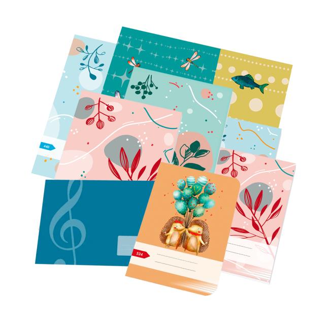 Universal set of notebooks for the 5th grade