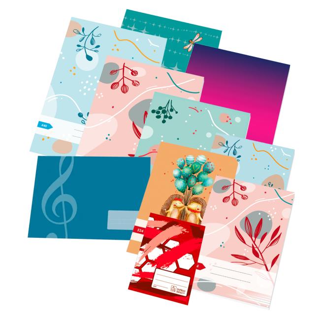 Universal set of notebooks for the 6th grade