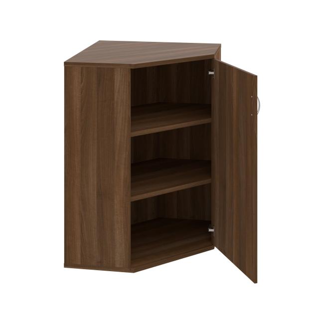 Shelf cabinet Strong P, 80x115.2x40 cm, walnut/walnut