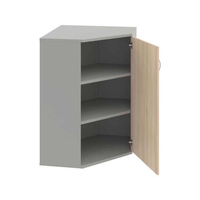 Shelving cabinet Strong P, 80x115.2x40 cm, agate/grey