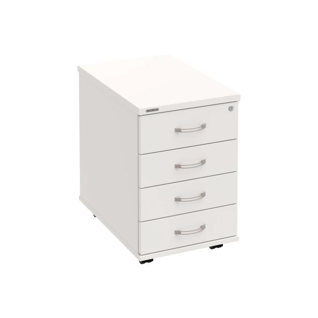 Hobis container, 40x60x60 cm, white/white